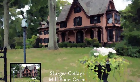 Sturges Cottage, Mill Plain Green, Fairfield, CT
